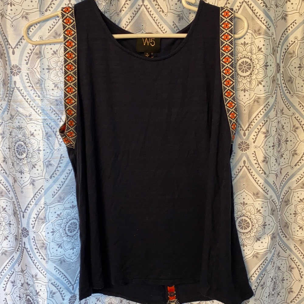 Soft Embroidered top | W5